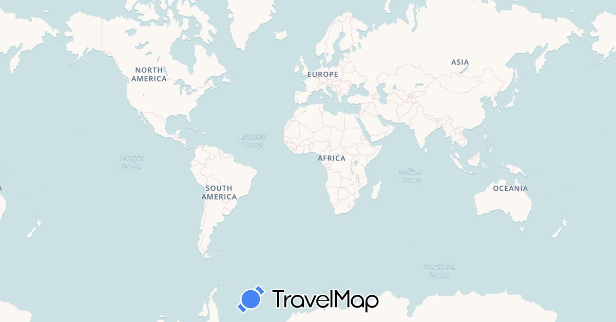 TravelMap itinerary: driving, plane, boat in Andorra, United Arab Emirates, Afghanistan, Antigua and Barbuda, Anguilla, Albania, Armenia, Angola, Argentina, Austria, Australia, Azerbaijan, Bosnia and Herzegovina, Barbados, Bangladesh, Belgium, Burkina Faso, Bulgaria, Bahrain, Burundi, Benin, Brunei, Bolivia, Brazil, Bahamas, Bhutan, Botswana, Belarus, Belize, Canada, Democratic Republic of the Congo, Central African Republic, Republic of the Congo, Switzerland, Côte d'Ivoire, Cook Islands, Chile, Cameroon, China, Colombia, Costa Rica, Cuba, Cape Verde, Cyprus, Czech Republic, Germany, Djibouti, Denmark, Dominica, Dominican Republic, Algeria, Ecuador, Estonia, Egypt, Eritrea, Spain, Ethiopia, Finland, Fiji, Micronesia, Faroe Islands, France, Gabon, United Kingdom, Grenada, Georgia, Ghana, Gibraltar, Greenland, Gambia, Guinea, Equatorial Guinea, Greece, Guatemala, Guinea-Bissau, Guyana, Honduras, Croatia, Haiti, Hungary, Indonesia, Ireland, Israel, India, Iraq, Iran, Iceland, Italy, Jamaica, Jordan, Japan, Kenya, Kyrgyzstan, Cambodia, Kiribati, Comoros, Saint Kitts and Nevis, North Korea, South Korea, Kuwait, Cayman Islands, Kazakhstan, Laos, Lebanon, Saint Lucia, Liechtenstein, Sri Lanka, Liberia, Lesotho, Lithuania, Luxembourg, Latvia, Libya, Morocco, Monaco, Moldova, Montenegro, Madagascar, Marshall Islands, Macedonia, Mali, Myanmar (Burma), Mongolia, Mauritania, Montserrat, Malta, Mauritius, Maldives, Malawi, Mexico, Malaysia, Mozambique, Namibia, Niger, Nigeria, Nicaragua, Netherlands, Norway, Nepal, Nauru, Niue, New Zealand, Oman, Panama, Peru, Papua New Guinea, Philippines, Pakistan, Poland, Palestinian Territories, Portugal, Palau, Paraguay, Qatar, Romania, Serbia, Russia, Rwanda, Saudi Arabia, Solomon Islands, Seychelles, Sudan, Sweden, Singapore, Saint Helena, Slovenia, Slovakia, Sierra Leone, San Marino, Senegal, Somalia, Suriname, South Sudan, São Tomé and Príncipe, El Salvador, Syria, Swaziland, Turks and Caicos Islands, Chad, Togo, Thailand, Tajikistan, East Timor, Turkmenistan, Tunisia, Tonga, Turkey, Trinidad and Tobago, Tuvalu, Taiwan, Tanzania, Ukraine, Uganda, United States, Uruguay, Uzbekistan, Vatican City, Saint Vincent and the Grenadines, Venezuela, British Virgin Islands, Vietnam, Vanuatu, Samoa, Kosovo, Yemen, South Africa, Zambia, Zimbabwe (Africa, Asia, Europe, North America, Oceania, South America)